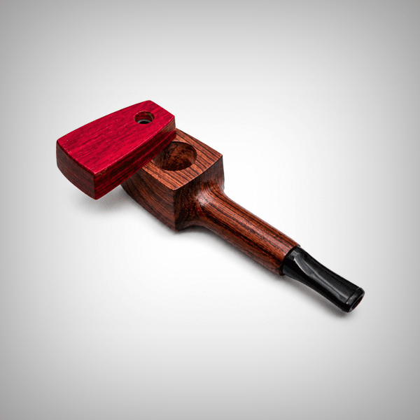 The Mill G-1 Cocobolo Wood Pipe with Diamond Wood Cap by The Mill | Pipes & Blunts | 421Store online smoke shop