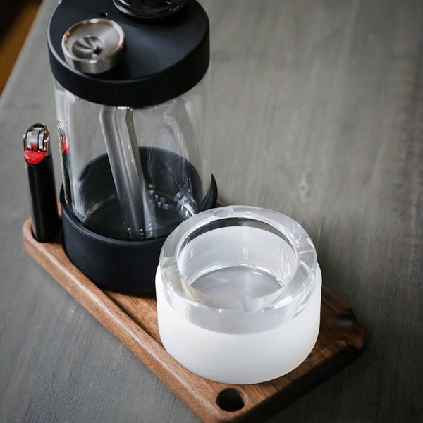 Walnut Rolling Tray & Storage Station From Smoke Honest by Smoke Honest | Pipes & Blunts | 421Store online smoke shop