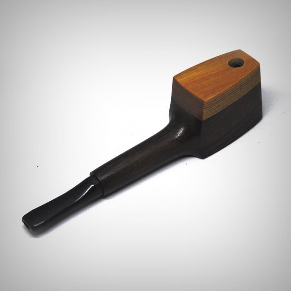 The Mill G-1 Cocobolo Wood Pipe with Diamond Wood Cap