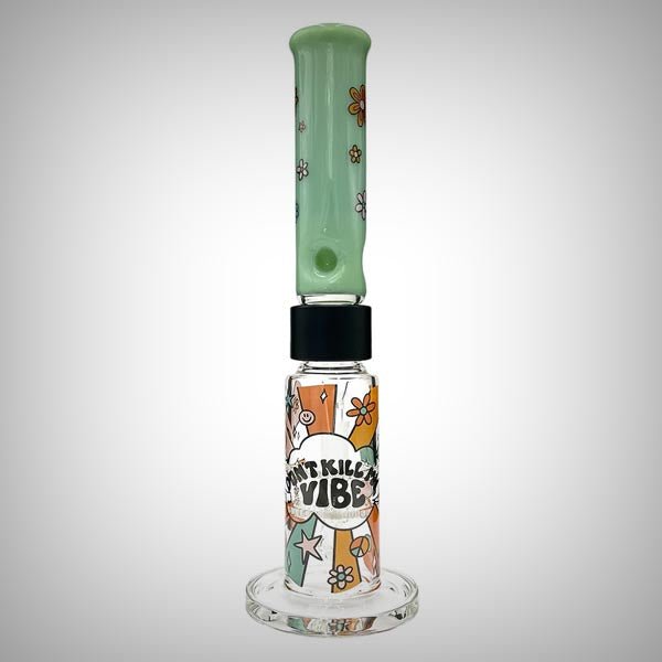 15" Flower Power Honeycomb Beaker - Single Stack by Prism Waterpipes | glass bongs | 421Store online smoke shop