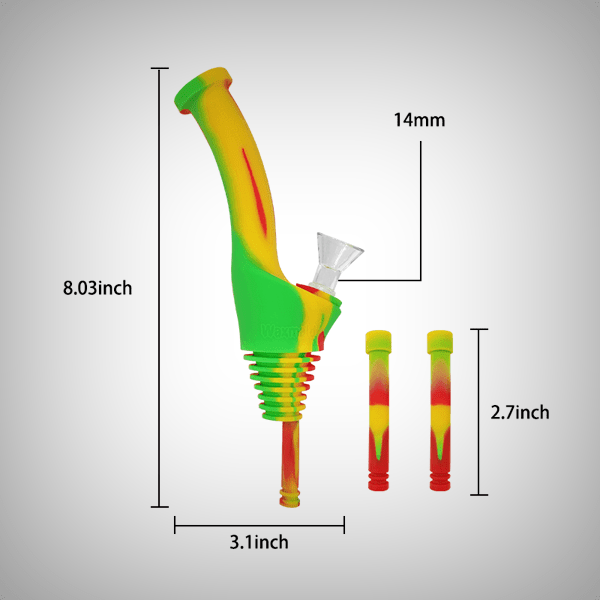 8" Universal Traveler Water Bottle Pipe by Waxmaid | Water Pipe | 421Store online smoke shop