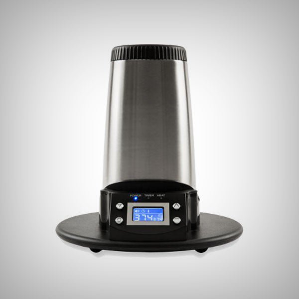 Arizer V-Tower Desktop Vaporizer in midnight chrome finish