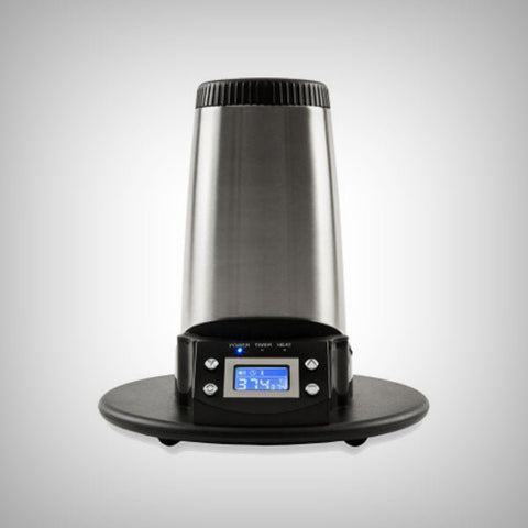 Arizer V-Tower Desktop Vaporizer in midnight chrome finish