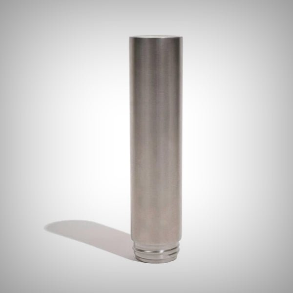 Chill ceramic lined stainless steel water pipe silver
