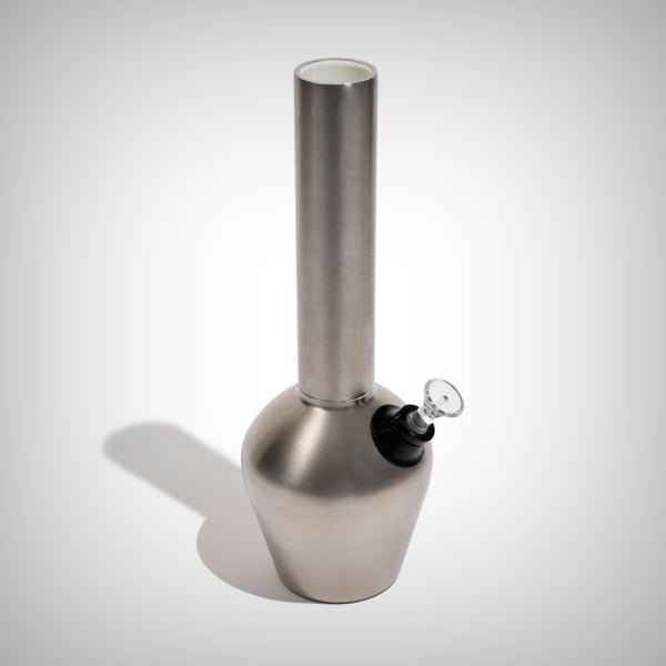 Chill indestructible metal bong ceramic lined beaker