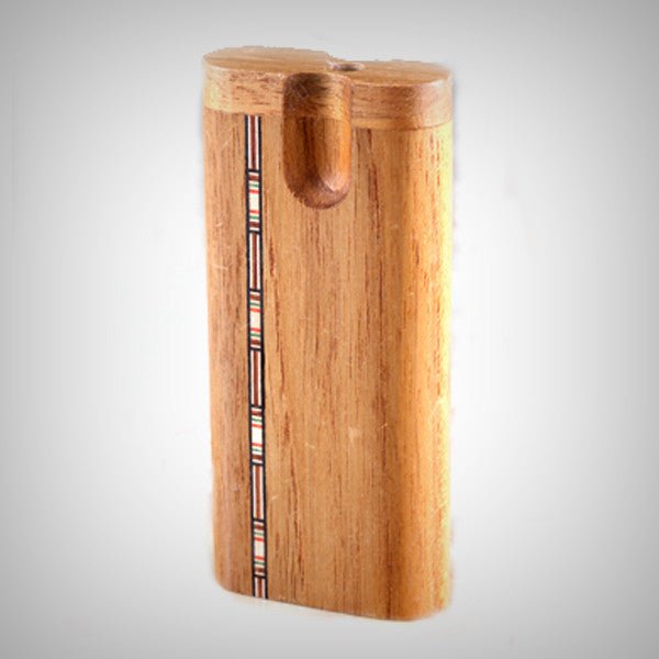Large wooden dugout with swivel lid and storage compartment