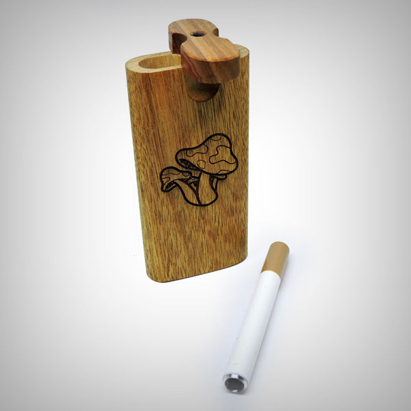 MysticShroom dugout box handcrafted in the USA