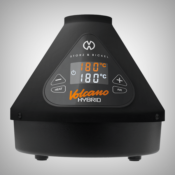 ONYX VOLCANO HYBRID Vaporizer top view showing filling chamber opening