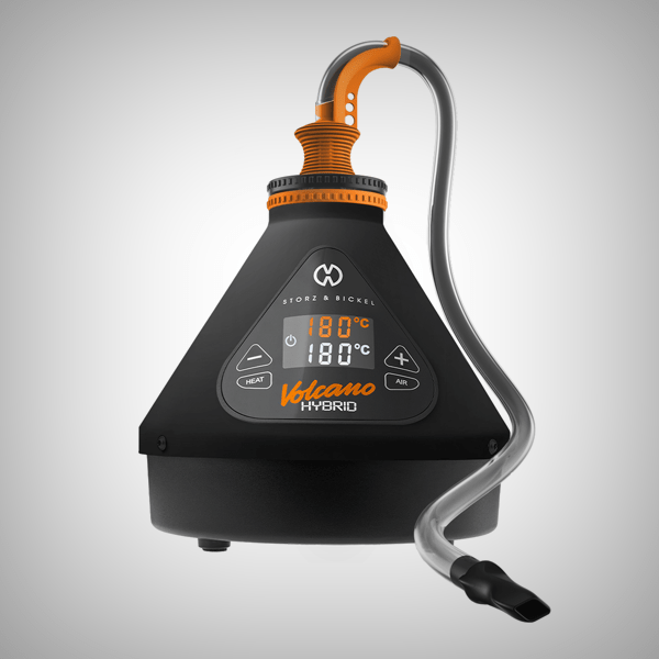 ONYX VOLCANO HYBRID Vaporizer with Tube attached