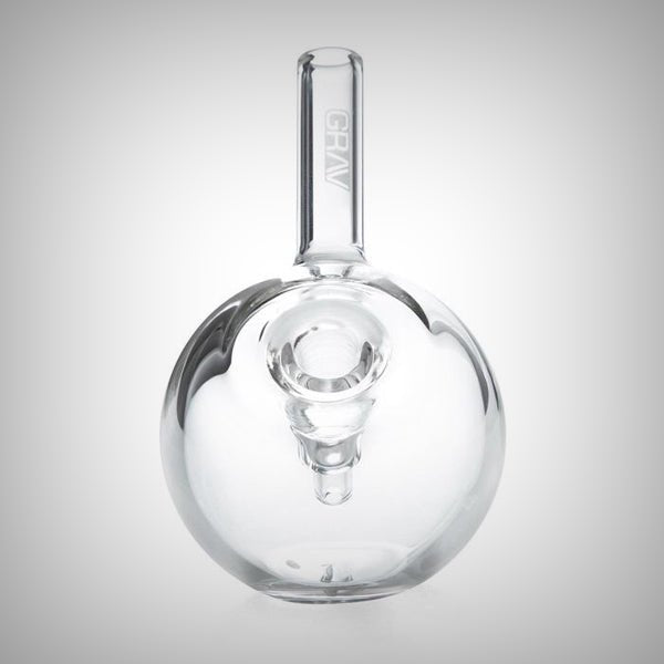 Pocket-sized GRAV bubbler with flat base