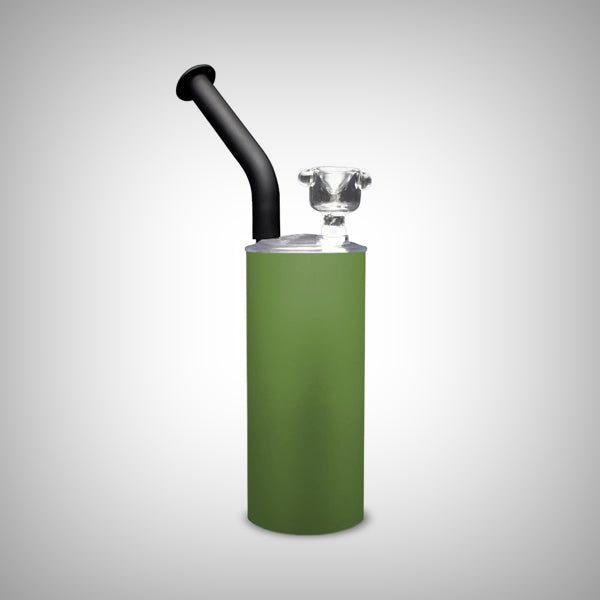 Polar Blast Skinny Alien Green tumbler water pipe