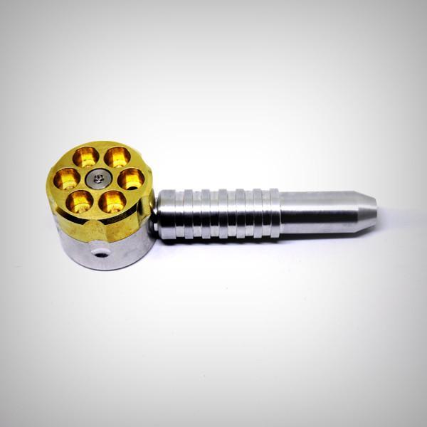 Portable six shooter pipe from 421Store