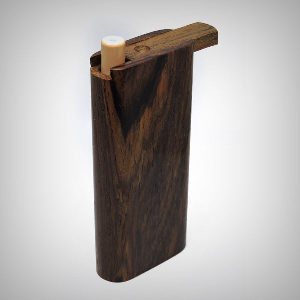 TT-9 Cocobolo wooden dugout with built-in storage