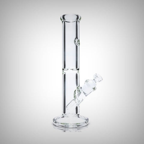 Tank Straight Tube 12-inch water pipe displayed inside an open black carrying bag