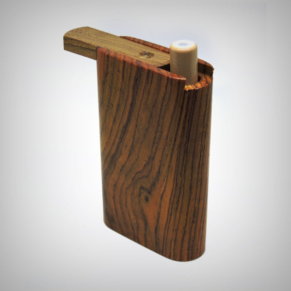 The Mill One Hitter Dugout handcrafted wooden one hitter dugout made in the USA