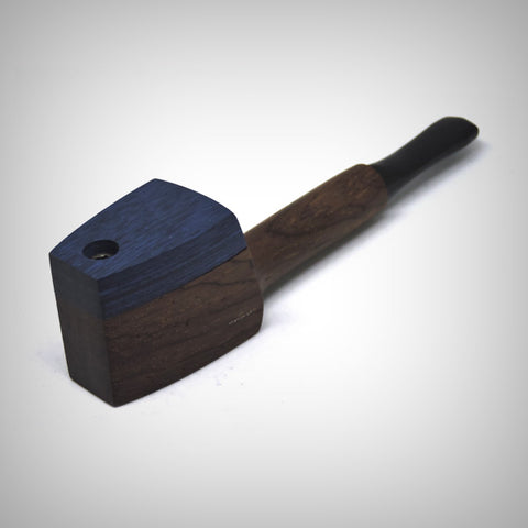 The Mill wooden pipe crafted from exotic and domestic hardwoods