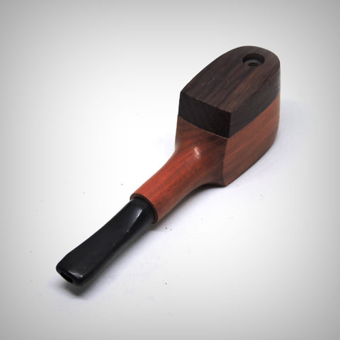 The Mill wooden pipe with swivel lid handcrafted in the USA