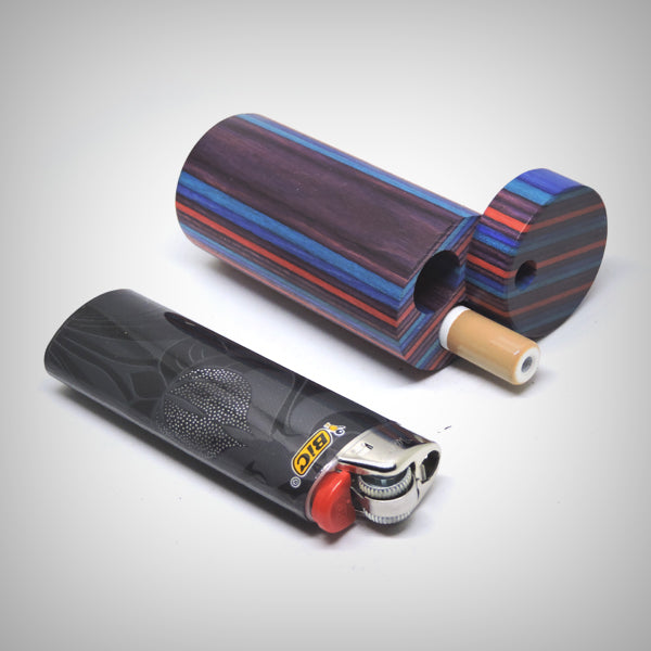 Cylindrical ElegantCraft Wooden Dugout by The Mill by The Mill | Storage Solutions | 421Store online smoke shop