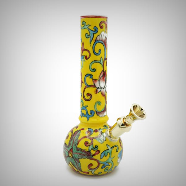 Famille Jaune from Minh Le Studio - Hand Made Ceramic Bong by Minh Le Studio | Water Pipe | 421Store online smoke shop
