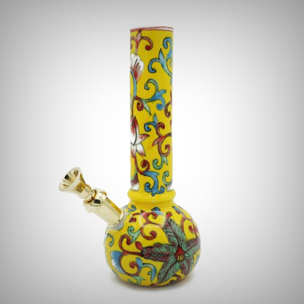 Famille Jaune from Minh Le Studio - Hand Made Ceramic Bong by Minh Le Studio | Water Pipe | 421Store online smoke shop