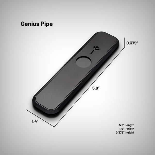 GeniusPipe: The Compact and Innovative Smoking Experience by Genius Pipe | Pipes & Blunts | 421Store online smoke shop