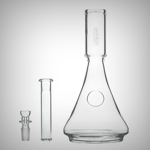 GRAV 9" Deco Beaker with Silicone Skin by Grav Labs | Waterpipes | 421Store online smoke shop
