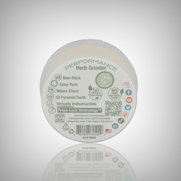 GrindX 2 - Piece Herb Grinder - 2.2 - Inch by GrindX | Grinders | 421Store online smoke shop