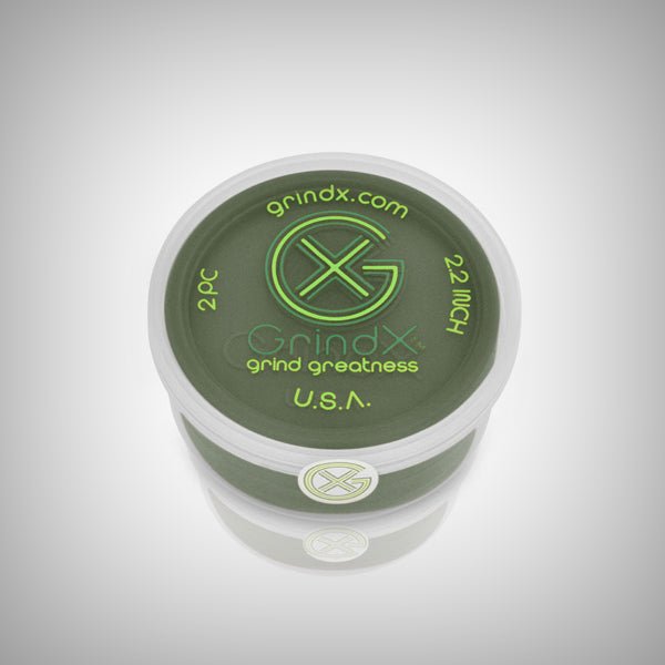 GrindX 2 - Piece Herb Grinder - 2.2 - Inch by GrindX | Grinders | 421Store online smoke shop