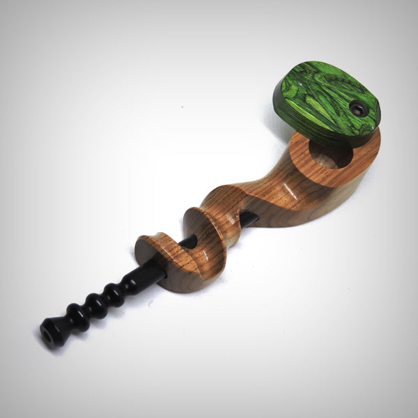 Hand Carved Wooden Pipe with Swivel Lid From The Mill by The Mill | Pipes & Blunts | 421Store online smoke shop