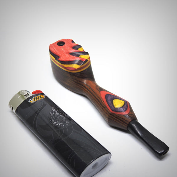 Hand Carved Wooden Smoking Pipe by The Mill | Pipes & Blunts | 421Store online smoke shop