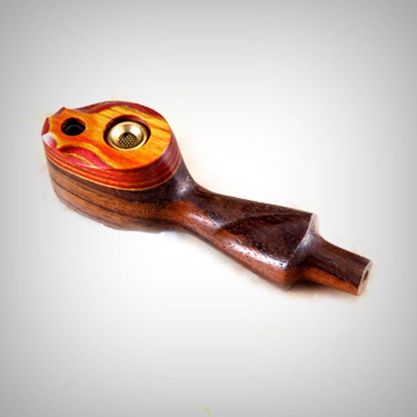 Handcrafted Carved Wood Pipe by The Mill | Pipes & Blunts | 421Store online smoke shop