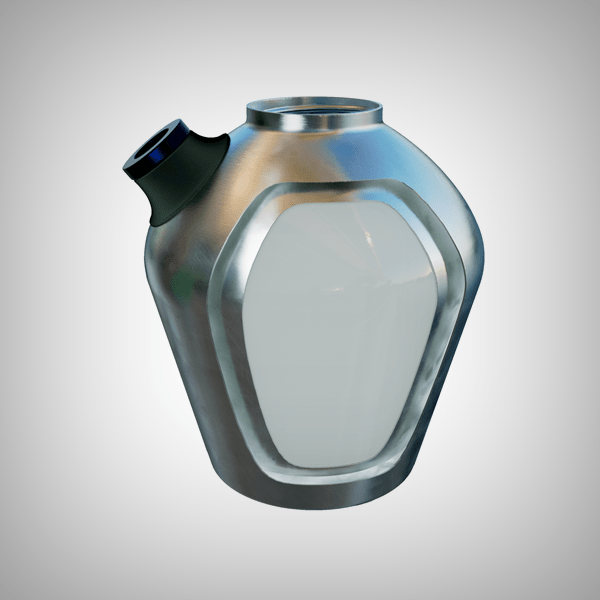 Indestructible Bongs - Chill Ceramic Lined Metal Beaker w/ Glass Bowl by Chill Steel Pipes | Water Pipes | 421Store online smoke shop