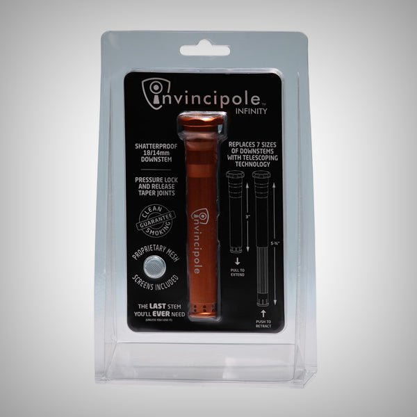 Invincipole - 18mm/14mm Metal Downstem by Invincibowl | downstem | 421Store online smoke shop