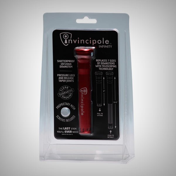 Invincipole - 18mm/14mm Metal Downstem by Invincibowl | downstem | 421Store online smoke shop