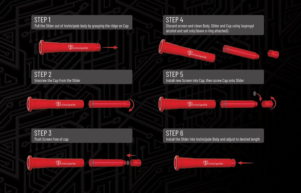 Invincipole - 18mm/14mm Metal Downstem by Invincibowl | downstem | 421Store online smoke shop