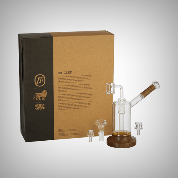 Marley Natural Black Walnut Riggler by Marley Natural | Bongs & Waterpipes | 421Store online smoke shop