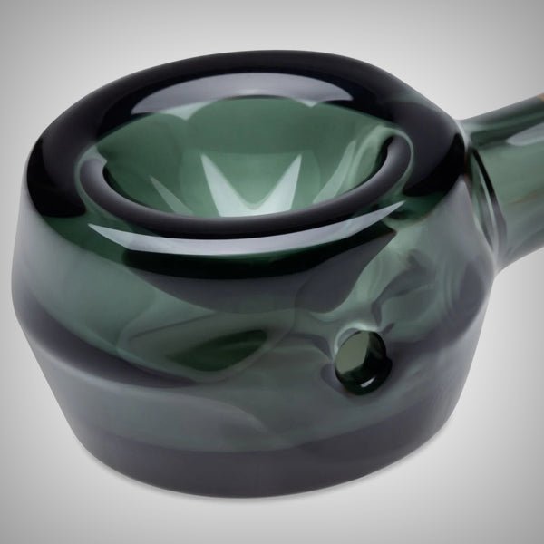 Marley Natural Elegance - Compact Smoked Glass Spoon Pipe by Marley Natural | | 421Store online smoke shop