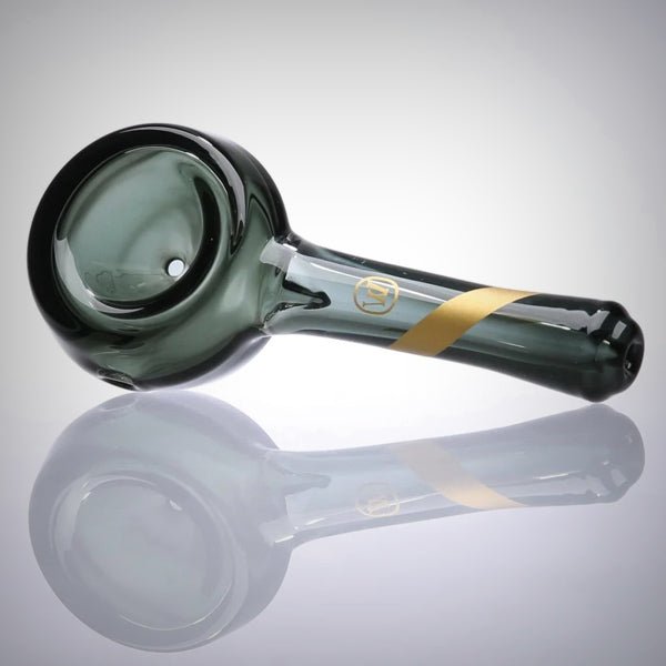 Marley Natural Elegance - Compact Smoked Glass Spoon Pipe by Marley Natural | | 421Store online smoke shop