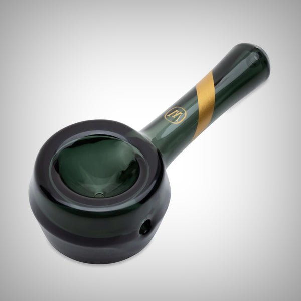 Marley Natural Elegance - Compact Smoked Glass Spoon Pipe by Marley Natural | | 421Store online smoke shop