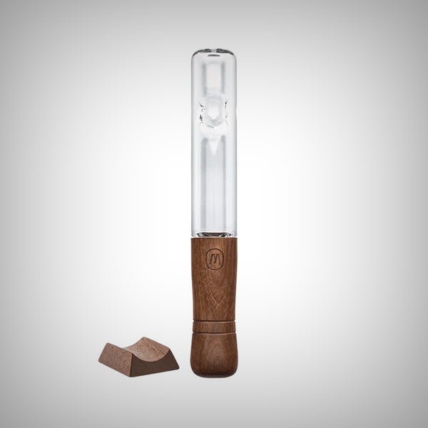 Marley Natural Glass & Walnut Steamroller by Marley Natural | Glass Pipes | 421Store online smoke shop