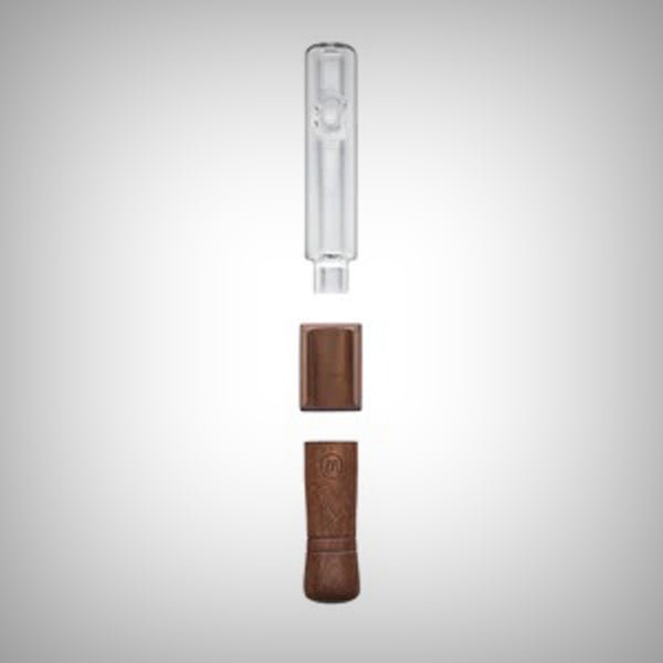 Marley Natural Glass & Walnut Steamroller by Marley Natural | Glass Pipes | 421Store online smoke shop