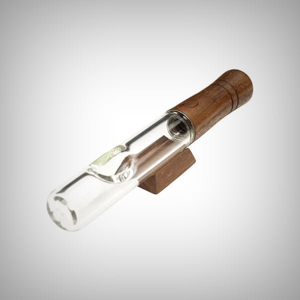 Marley Natural Glass & Walnut Steamroller by Marley Natural | Glass Pipes | 421Store online smoke shop