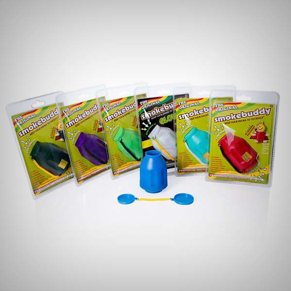 mokebuddy Original retail packages with assorted colors and accessories displayed