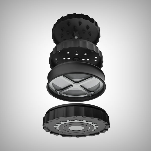 Apollo Sprocket Herb Grinder – Durable Zinc Alloy 4 - Piece by Apollo | Grinders | 421Store online smoke shop