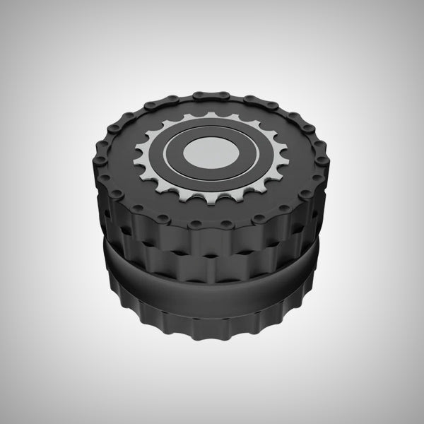 Apollo Sprocket Herb Grinder – Durable Zinc Alloy 4 - Piece by Apollo | Grinders | 421Store online smoke shop