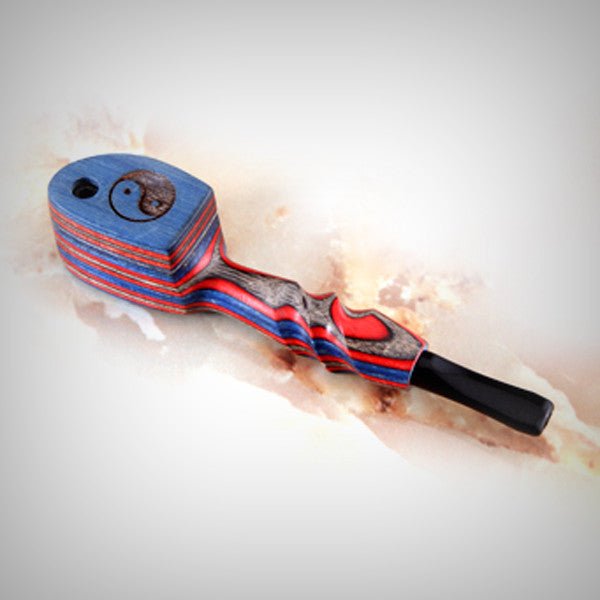 The Yin - Yang Rainbow Wood Smoking Pipe by The Mill | Pipes & Blunts | 421Store online smoke shop