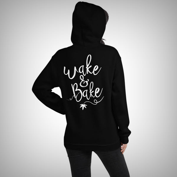 Wake and Bake - Heavy Unisex Hoodie by 421Store | hoodies | 421Store online smoke shop