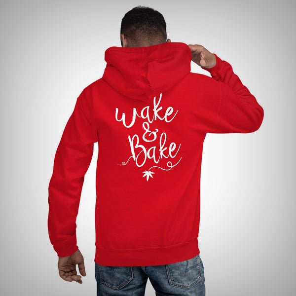 Wake and Bake - Heavy Unisex Hoodie by 421Store | hoodies | 421Store online smoke shop